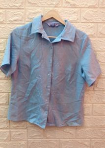 Pinterest and cute light blue shirt top