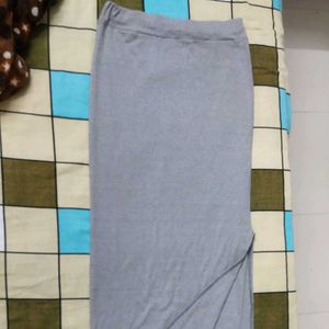 Gray Maxi Skirt - Comfortable &amp; Stylish