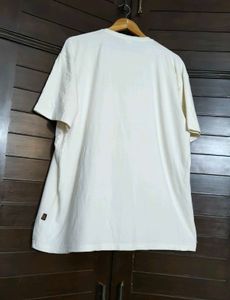 Omved Cream Men Organic Bamboo Cotton Tshirt