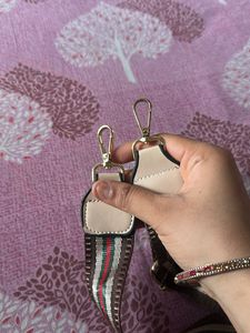 Stylish Striped Bag Strap