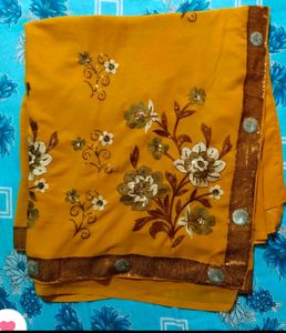 Yellow Saree