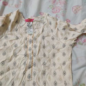 New Kurta Off White