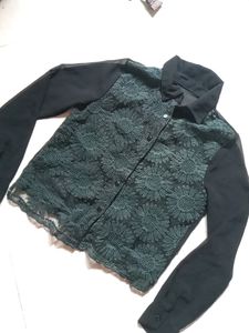 black beautiful full sleeve shirt