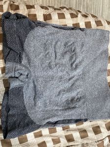 Gray Seamless Shorts