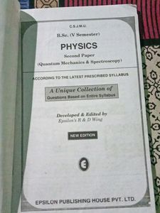 Bsc 5th Sem Physics Easy Notes