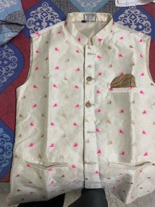 Uri and MacKenzie Men&#39;s Silk Blend Regular Kurta C
