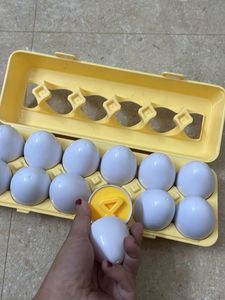 Toy Egg Set- number matching