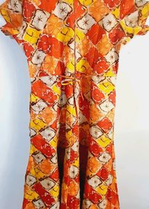 Colorful Frock Gowns Women&#39;s
