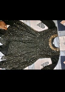 Black Embellished Salwar Kameez