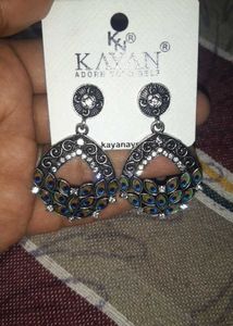 Kayan Peacock Earrings