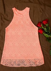 Elegant Lace Sleeveless Top