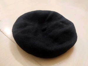 Black Beret Hat