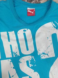 Puma Graphic Tee - Turquoise