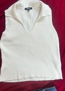 Sleeveless Knit Top