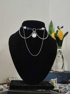 Layered Beaded Sunburst Necklace