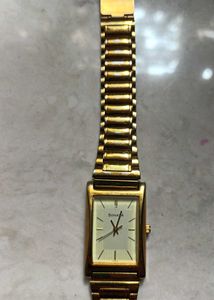 Sonata Gold-Tone Watch