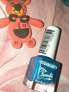 Shimmer Blue Nail 💅🏻 Art Polish 💅🏻