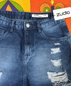 ZUDIO High Waist Denim Shorts