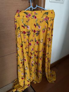 Unused Floral Skirt