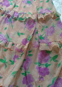 Floral Ruffle Tiered Dress