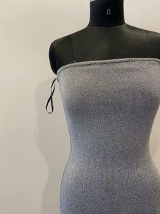 Silver Bodycon Dress XS-S
