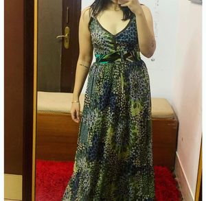 Long Green Dress