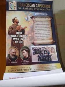 Franciscan Capuchins Religious Poster Calendar