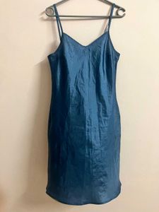 Blue Slip Dress
