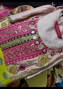 Pink Embroidered Salwar Kameez