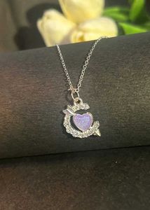 🌙✨ Aesthetic Silver Charm Pendant