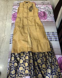 Designers Kurti With Skirt