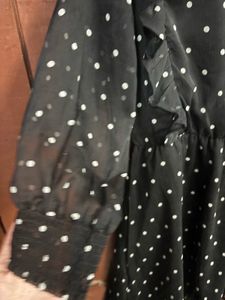 Polka Dot Ruffle Dress