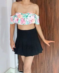 Very Cute Off Shoulder Bikini Set 👙