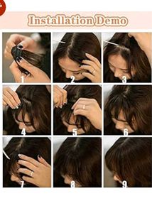 Clip-in Bangs - New Look!