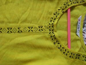 Lime Yellow Kurta