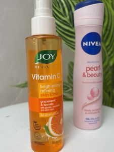 Joy Vitamin C Toner &amp; Nivea Deodorant