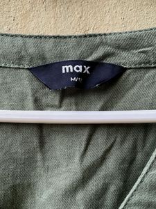 Max New olive colour jumpsuit/ playsuit
