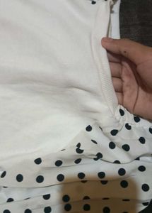 Polka Dot Sleeve Top
