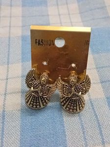 3 Oxidised Earring Set