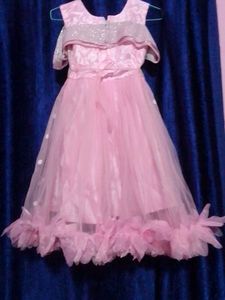 Pink Polka Dot Dress