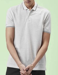 Oat Melange Regular Polo Fit