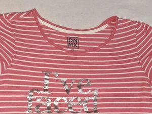 Pink Striped t-Shirt