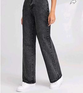 Women Flared Black Jeans Kotty