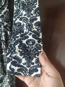 Elegant Black &amp; White Dress