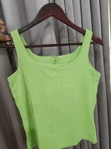 Fluorescent Green Tank Top