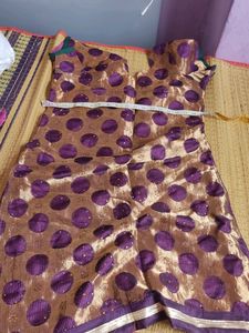 Purple 💜 Tissue Cloth With Shawl
