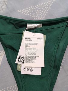H&amp;M Green Bikini Bottom - Size 4