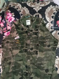 Camo Print Shirt