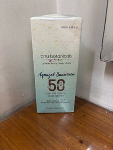 Bhu Botanicals Aquagel Sunscreen SPF 50