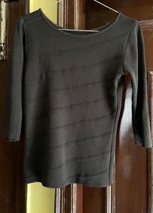 Black Fitted Top